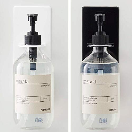 Bulk Purchase Set: Yamazaki Tower Magnetic Bathroom Dispenser Holder (White, Set of 2)