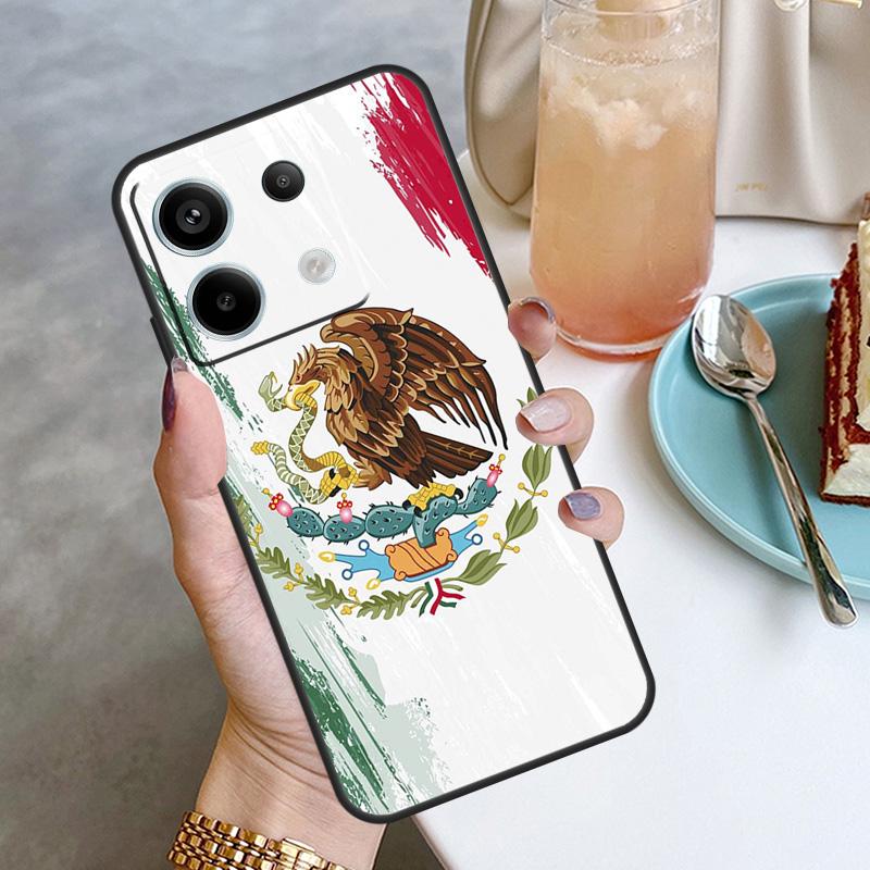 Mexico Flag Case For Xiaomi Redmi Note 11 9 10 12 13 Pro Plus 9S 10S 11S 12S Redmi 12 10C 9C 13C Cover