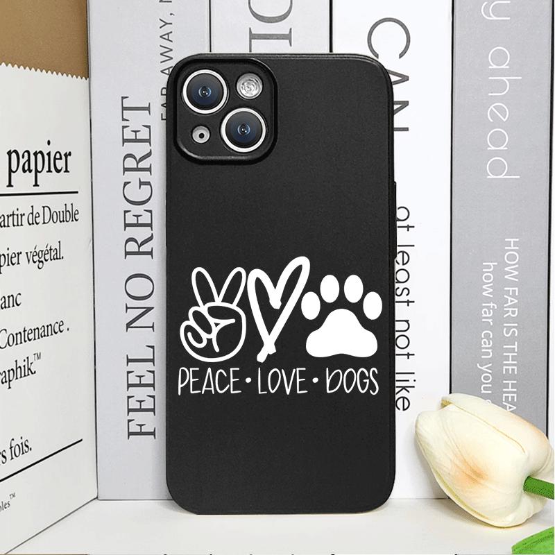 Funny Cartoon Pet Cute Dog Paw Print Phone Case for IPhone 16 15 13 11 12 14 Pro Max Mini XS MAX X XR 7 8 14 Plus SE2 Soft Cover