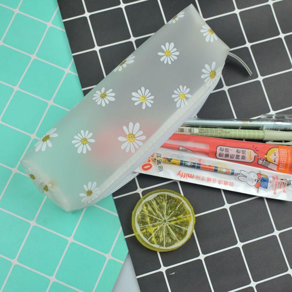

Stationery Large Capacity Korean Style Cosmetics Bag Stationery Bag Pencil Pouch Pencil Case