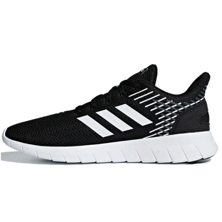 

Adidas Asweerun Black White Мужские кроссовки Core-Black Cloud-White Grey-Six F36331