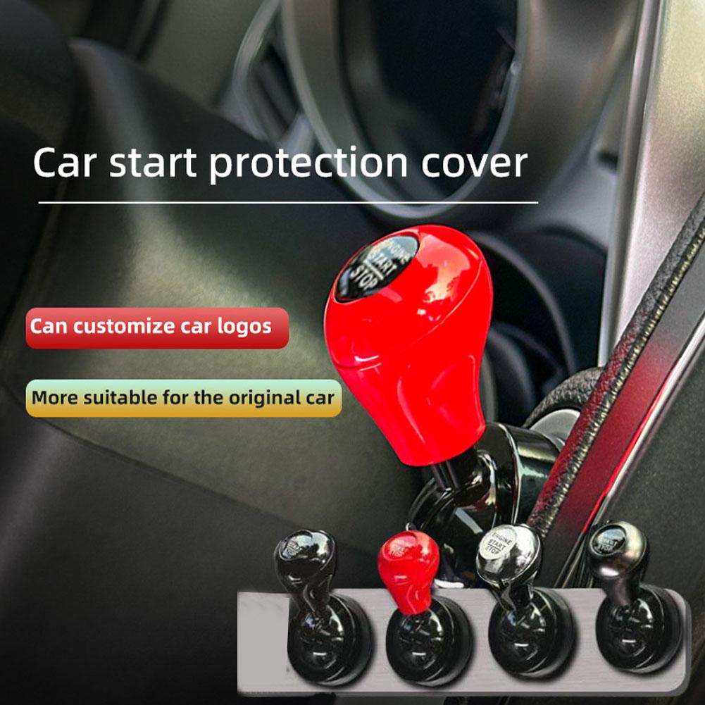 Car Start Button Cover Rocker Automotive Interior Accessory Joystick Gift New Car Retro Universal Decoration F7D6