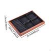 Jewelry Display Container In Wood for Women, Storage Tray Dresser Showcase