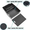 2024 Toyota Tacoma Black Armrest Center Console Organizer Box