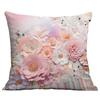 New Retro Imitation Three-dimensional Flower and Bird Pillowcase Home Living Room Sofa Cushion Pillowcase Decoration