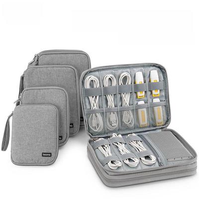 Borsa portaoggetti digitale multifunzione: Organizzatore di Cavi, Custodia per Auricolari, Tablet e Telefono, Porta Power Bank