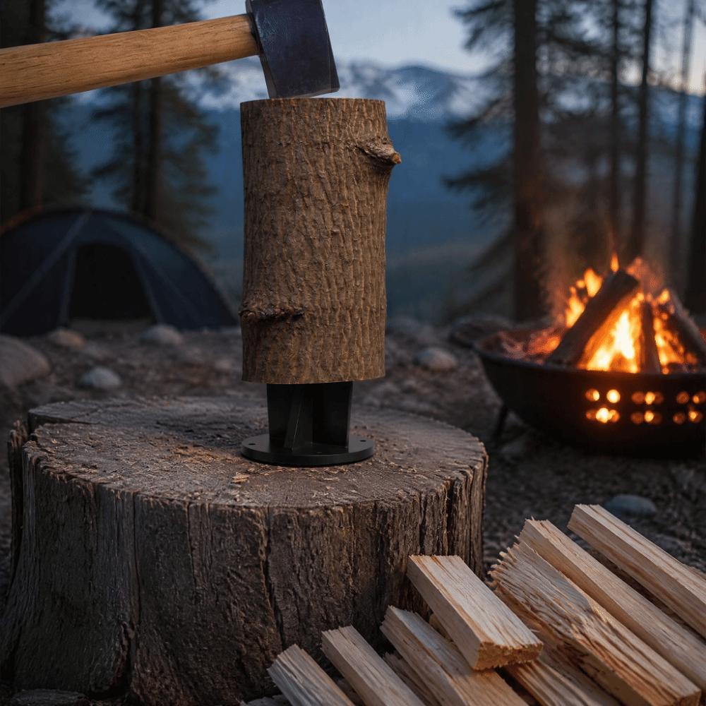 Compact Size Firewood Splitter High Carbon Steel Wood Splitter Safe Log Splitter Camping