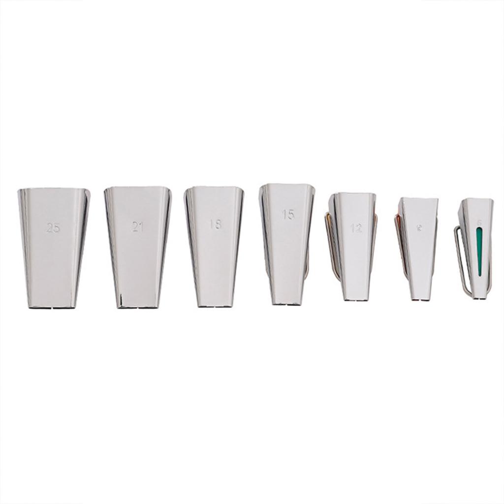 Bias Tape Makers Kits Fabric Bias Tape Maker Tool 6/9/12/15/18/21/25mm Bias Binding Maker Tape Maker Tool Set for Sewing