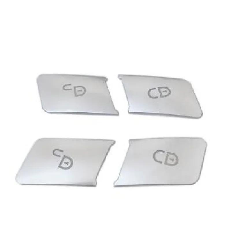 

Door Lock Unlock Buttons Sequins Cover 4X For Mercedes Benz C E Class W204 W212