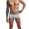 New men's high-quality pure cotton flat-angle solid-color underwear business high-quality four-corner men