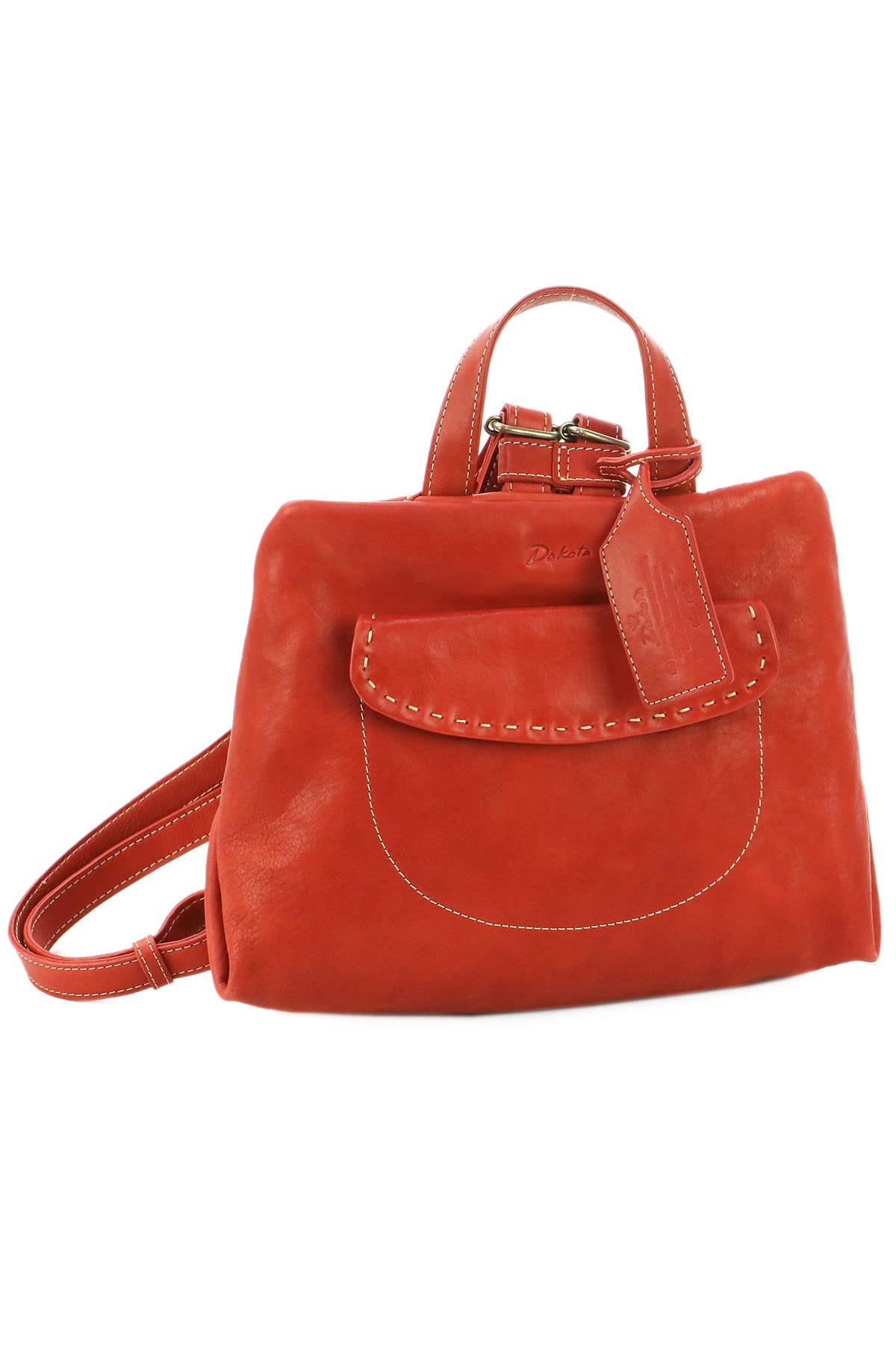 

Backpack Genuine Leather Charlotte Red [Dakota] Women s DA-1033667-30 червоний