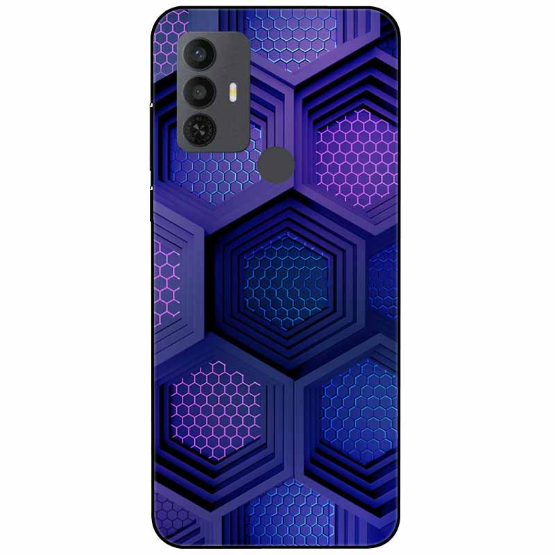 Phone Cover For Alcatel 1V 2021 Case Silicone Lovely Black Bumper Soft TPU Coque for Alcatel 1V (2021) 6002A 6002D 1 V Shells