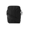 Burberry Vintage Check Mesh Crossbody Bag Black Leather Trim Men's Messenger Bag 80659071