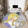 1pc Legend Zelda Office Round Area Rug, Under Office Chairs Bedroom Living Room Home Decor  a1016251