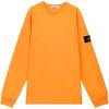 Simple Versatile Badge Crew Neck Sweatshirt Men Sweatshirt Black 731564450-0032