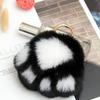 Stofftier Katzenpfote Fell Schlüsselanhänger Liebe Flauschige Katzenpfote Stoff Schlüsselanhänger Kawaii Pompon Katzenpfote Anhänger Taschenanhänger