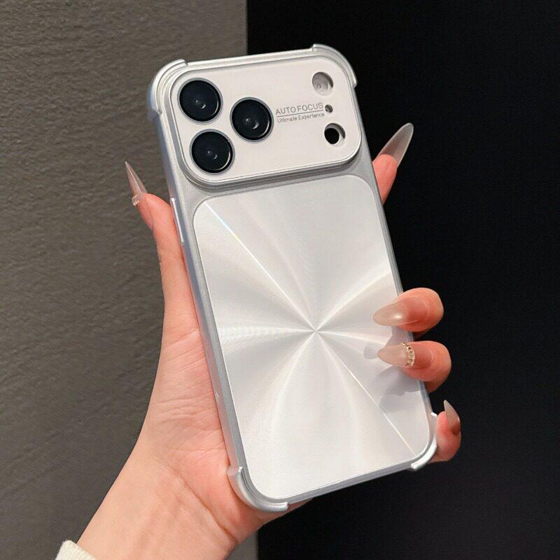 

Square Anti-Drop Aurora Lens Cover Case for Apple iPhone 17 Pro Max/16/15/14 iPhone 15 Plus
