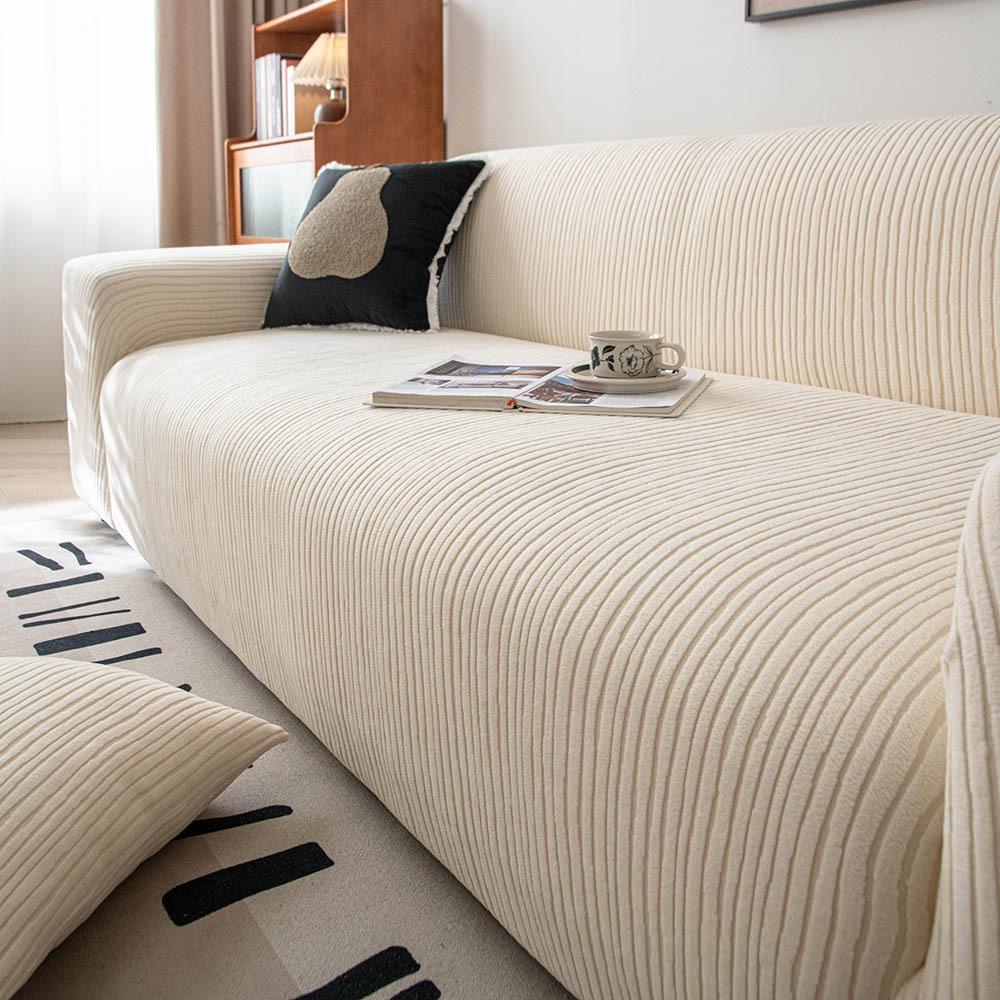 All inclusive Sofa Cover Universal Cat Scratch Proof All Season Protective Sofa Cover Fully Covered Fabric