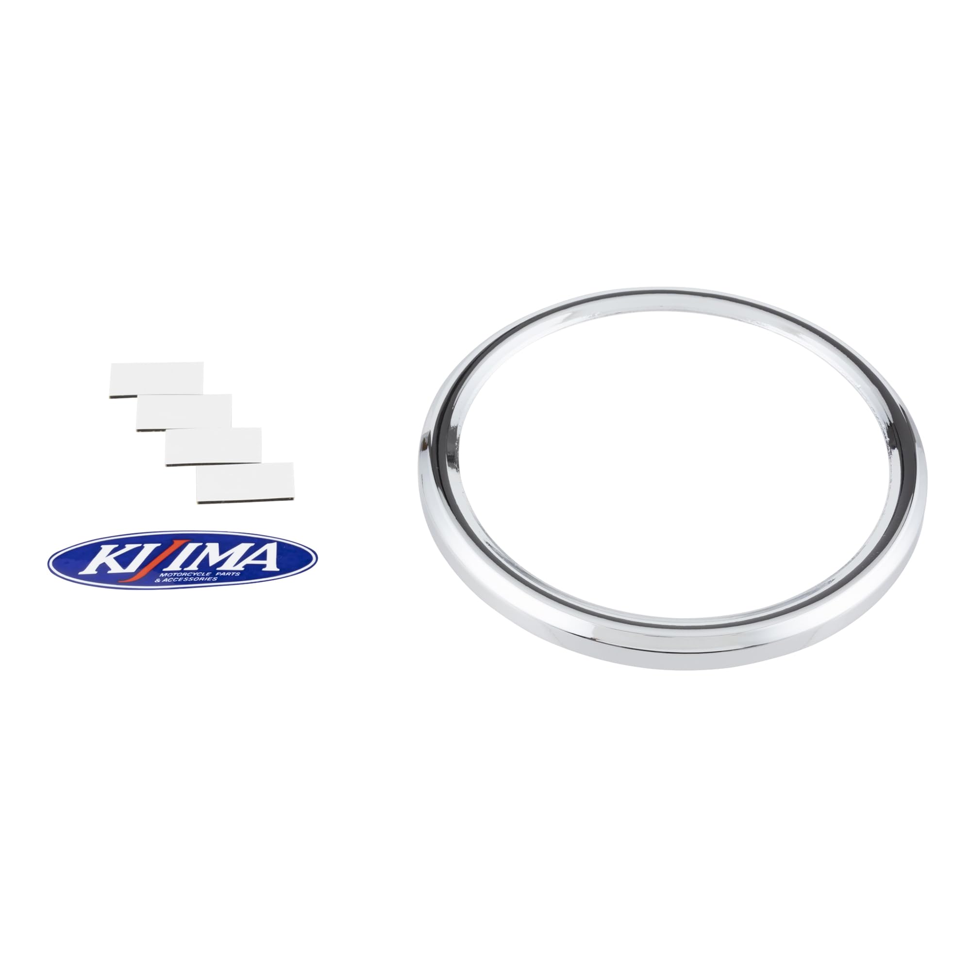 

Kijima Chrome-Plated Steel Meter Ring for Honda Rebel 250/500 (2020-) and CL250/500 (2023-) Part Number: 203-5261