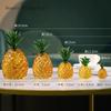 1PCS Creative Crystal Pineapple Living Room Wine Cabinet Wealth Attraction Decoration home decoration accessories feng shui