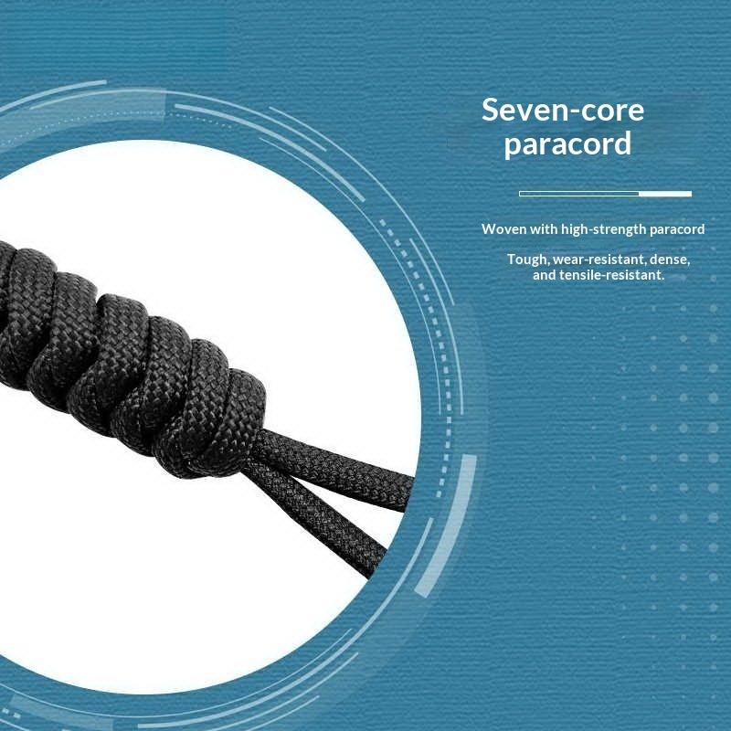 1Pcs Underwater Diving Lanyard Bcd Anti-Lost Safety Rope Diving Swival Bolt Snap Hook For Flashlight Camera Dsmb Light Knife