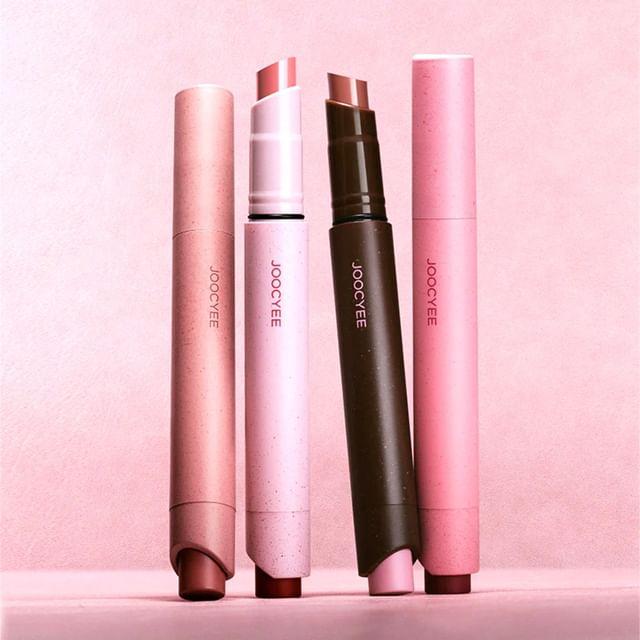 JOOCYEE - Pinky Shade Velvet Rouge - 4 Colors #100 Grey Pink - 3g