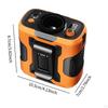 Portable Fan Air Conditioning 100 Adjustable USB Multifunction Handheld Mini Waist Clip On for