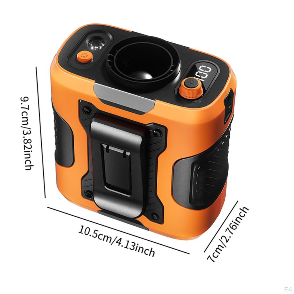 Portable Fan Air Conditioning 100 Adjustable USB Multifunction Handheld Mini Waist Clip On for