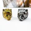 Men's Stainless Steel Tiger Head Signet Ring: Bold, Fashionable, and Unique