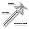 Efficient R10 Curved Cutting Router Bit Wear Resistant Chamfer Router Bit For Carpentry Cabinetmaking Projects