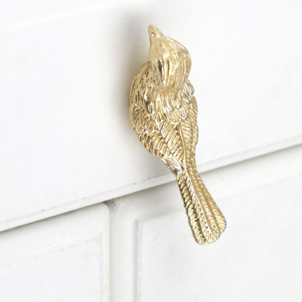 Simple Lucky Bird Furniture Handles Fine Hardware Accessories Cute Cabinets Door Knobs Dresser