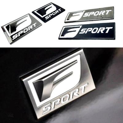 Autocollant de Voiture Logo F-SPORT Décalcomanie d'Aile Badge de Lettre de Coffre pour Toyota Honda Nissan Mercedes Benz Jaguar Volvo Décoration