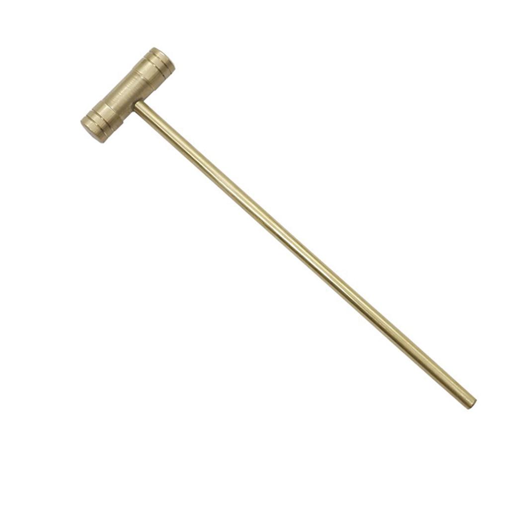 Mini Multifunction Tiny Hammer Tool Brass Hammer Hand Repairing Tools Micro Hammer for Eating Walnut Watchmaker