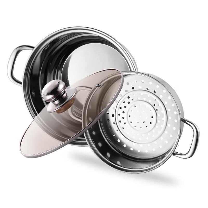 Adneny AO-63 Belle Series 3-Layer Stainless Steel Steamer Pot