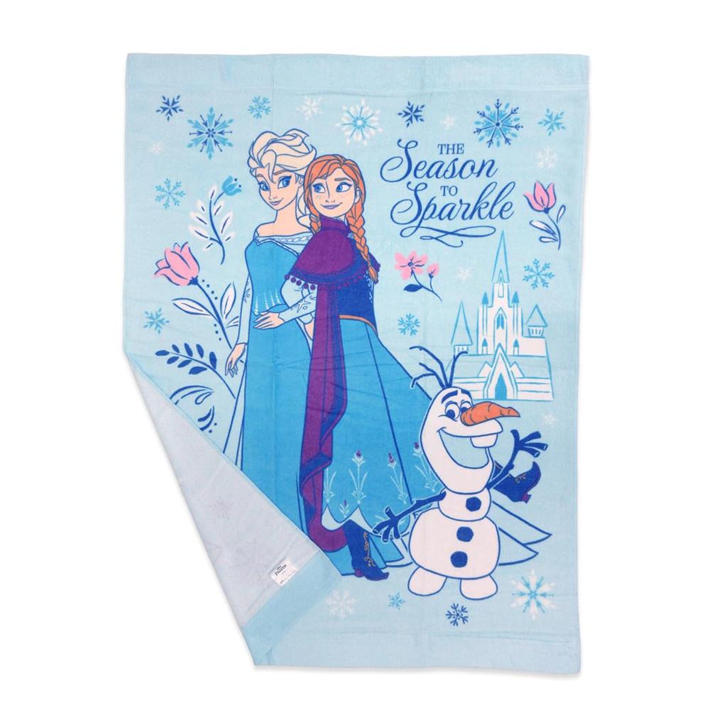 Hayashi Nap 85 X 115 Disney Frozen KP452900 Multi-Purpose Towel, Size, Approx. Cm, Icy,