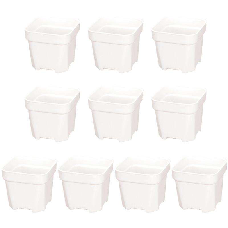 10PCS Lightweight Succulents Flowerpots For Small Plan Perfect For Home Office Desk Decoration Balcony Use