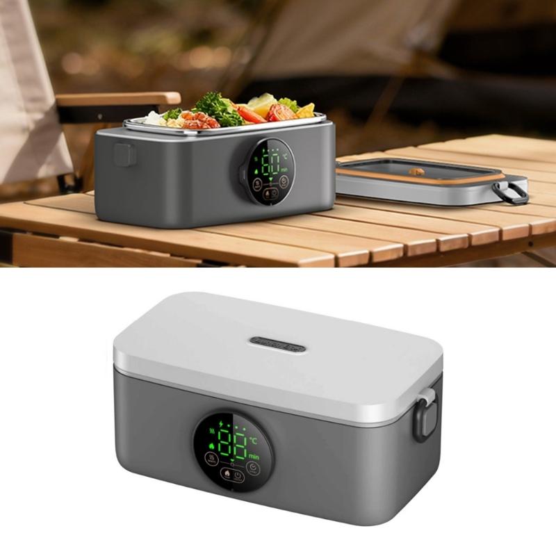 Rechargeable Hot Meal Container Intelligent Temperature Regulation Fast Heating Meal Container For Various Occasion