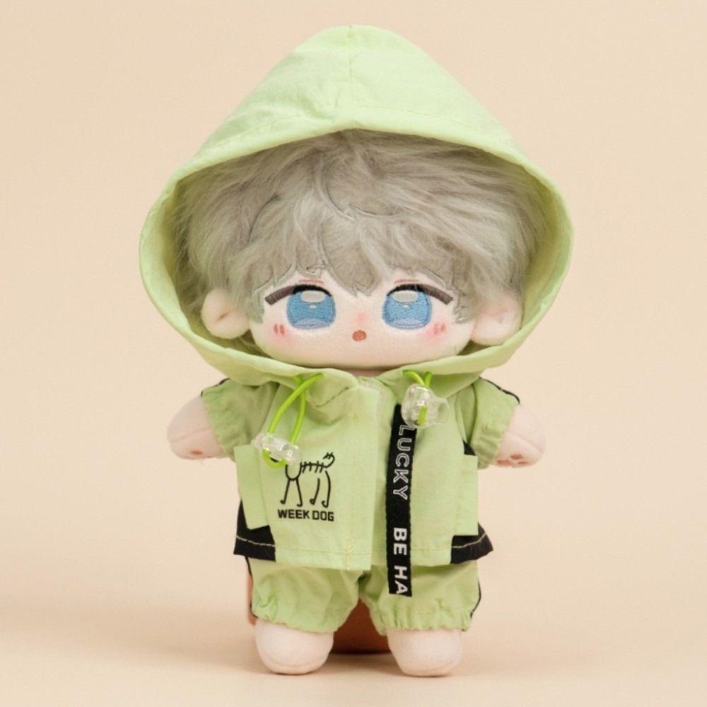 Dress Up Idol Doll Clothes Coat Plush Doll Clothes 20cm Cotton Doll Clothes  Doll Accessories