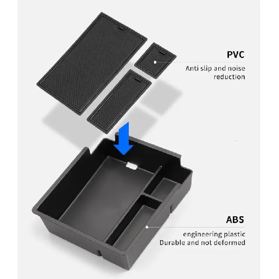 For Chery Omoda 5 2024 2025 Car Armrest Storage Box Front Central Console Trays Organizer Interior Car Styling Accessories