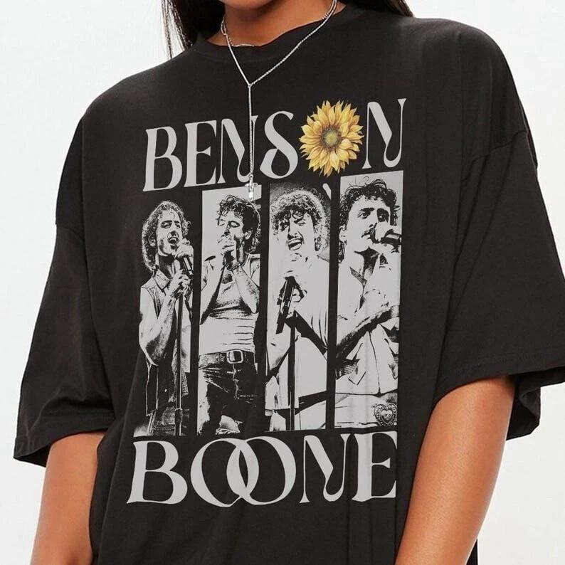 

Benson Boone Shirt Vintage Shirt Tour Album 2025 Concert Shirt Unisex T-Shirt XXXXL