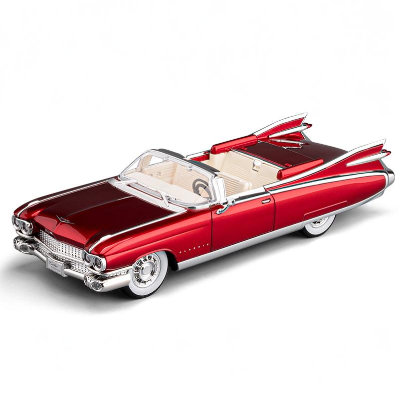 1:24 Cadillac Eldorado Biarritz 1959 Series 62 Classic Car Alloy Diecast Model Collect Hobby Model Ornaments Gift For Childrens