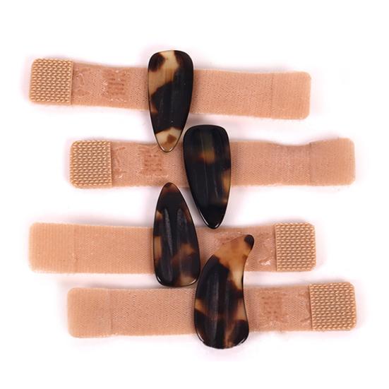 

4Pcs Chinese Zither Adjustable Resuable Fingernail Cover Musical Accessories