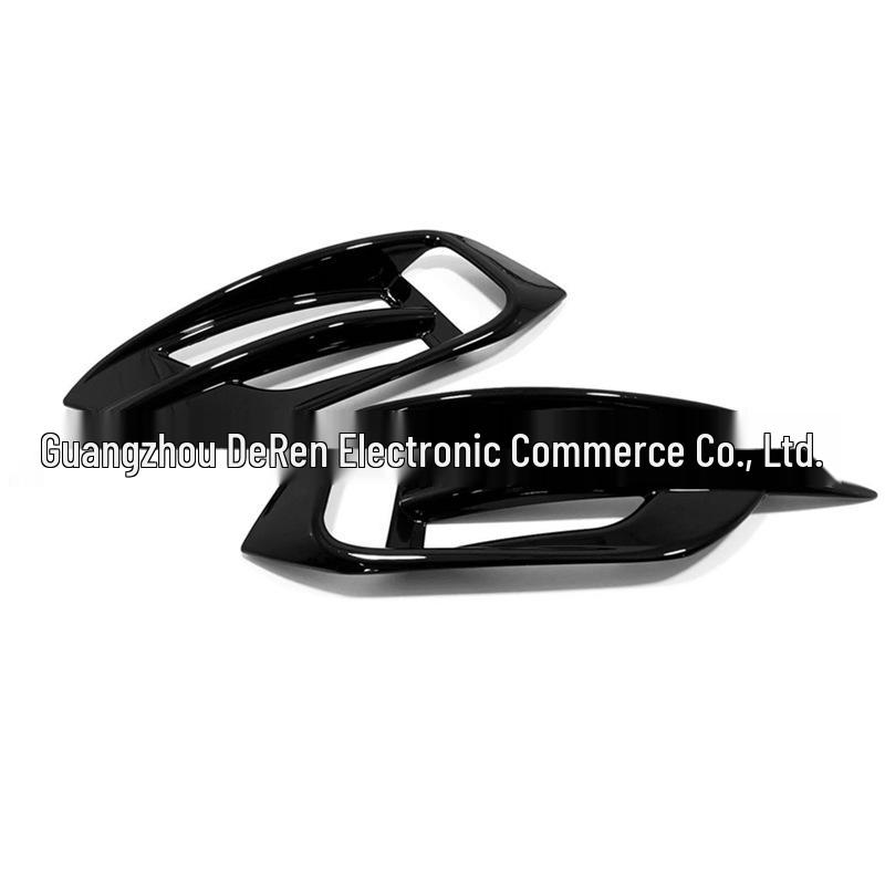 Carbon Fiber Pattern Rear Fog Light Frame for 16-19 Honda Civic 10th Gen