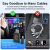 Wireless CarPlay Adapter 2in1 iPhone Android Auto USB Dongle Convert Wired to Wireless Bluetooth Car Stereo Receiver
