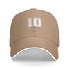 Coole Maradonas Fußballnummer 10 Baseballkappe Damen Unisex Personalisiert Verstellbar Erwachsener Argentinien Fußball Papa Hut Sommer
