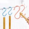 Multi-purpose Kitchen Hat Door Towel Storage Rack Clothes Hanger Key Holder Organizer S-Shaped Hook