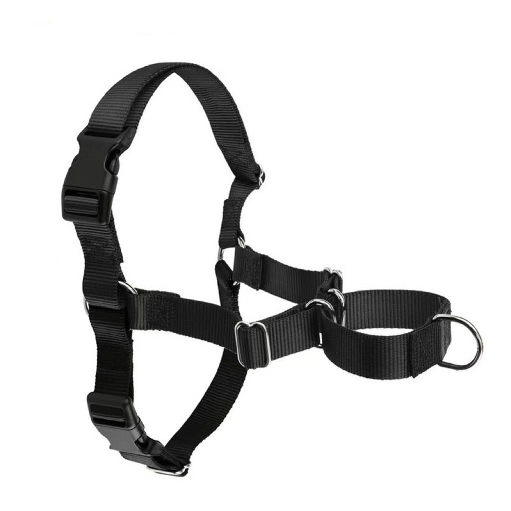 Imbracatura per Cani Regolabile Anti-Tiro Gilet di Sicurezza per Cani di Taglia Grande Nylon Resistente Pettorina per Animali Domestici Gilet da Passeggio con Anello a D Metallico per un Controllo Sicuro all'Aperto