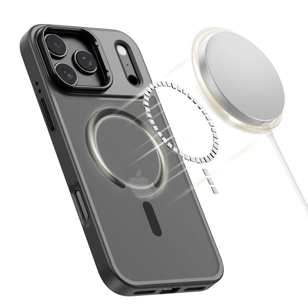 Etui Tech-Protect MagStand MagSafe Na iPhone 17 Pro - Czarny Mat