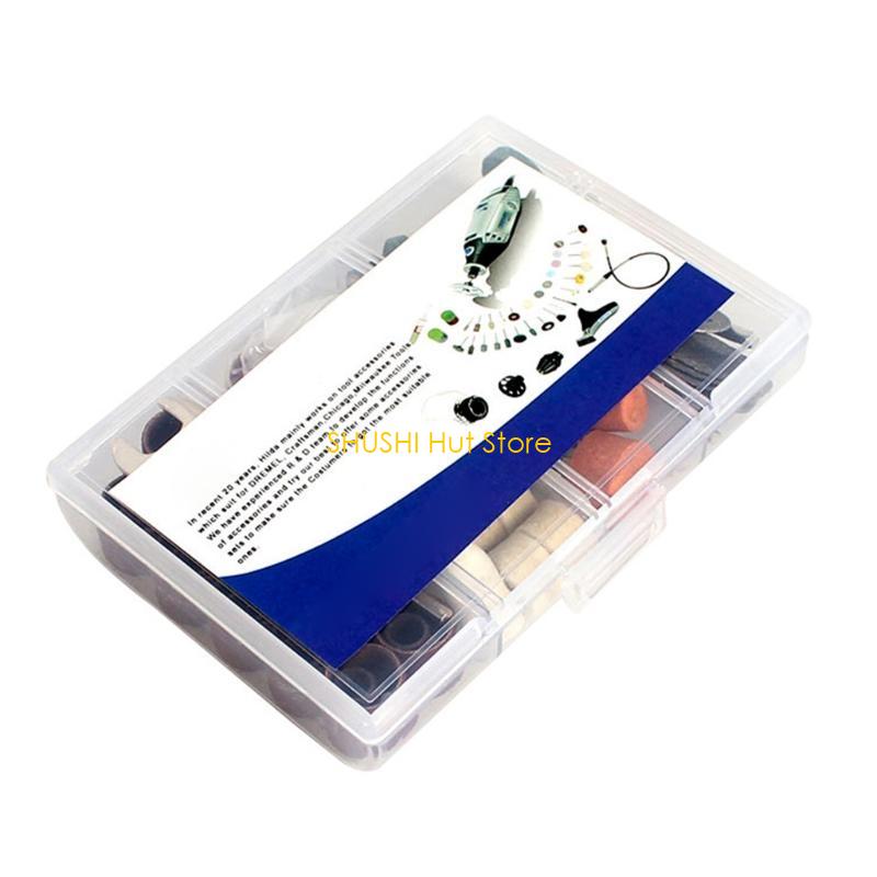 

92pcs/set Rotary Tool Accessories Fit for Drill Carving Polishing Grinding Metal Engraving Accessory D57B CN