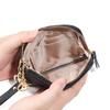 2025 Genuine Leather Zip Coin Purse for Women Apanese & Korean Style Mini Wallet with Keychain Large Capacity 3 Card Slots Ultra Thin & Lightweight